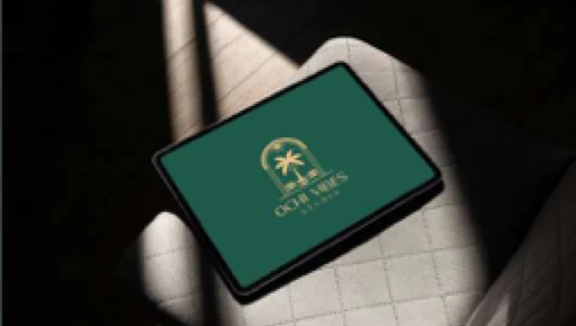 The Ochi Vibes Studio site running on a tablet